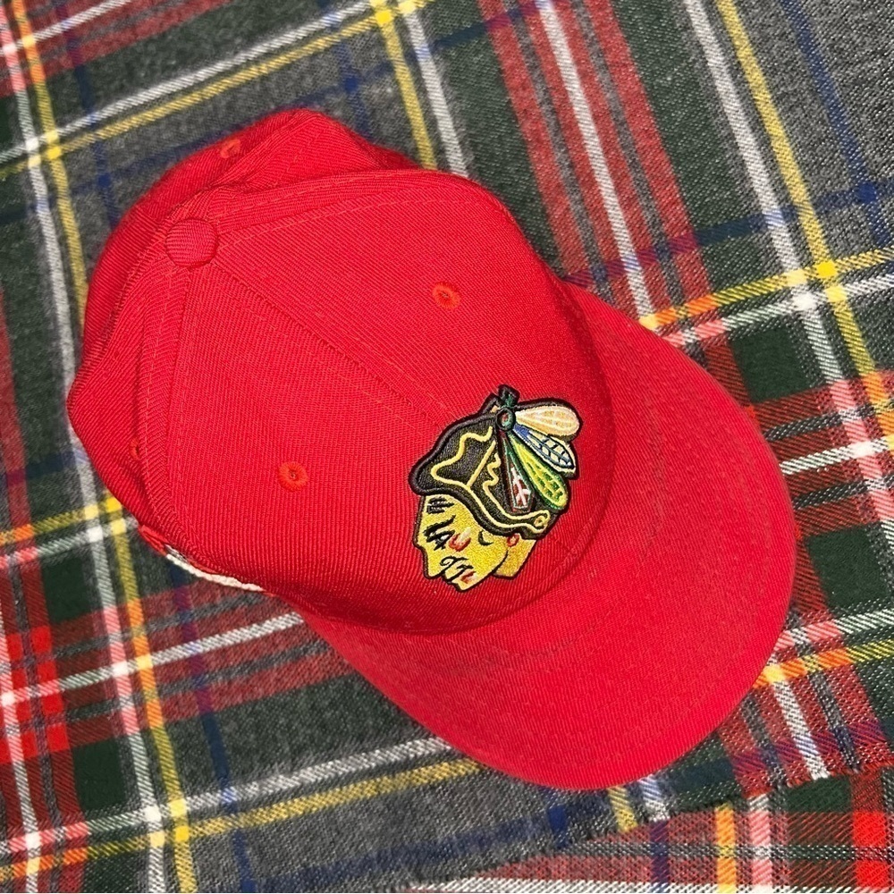New Era NHL Chicago BlackHawks Championship Fitted Cap